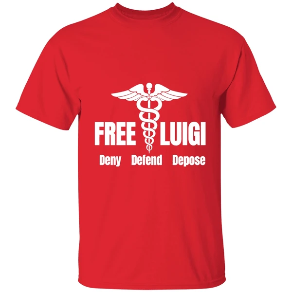 Free Luigi Deny Defend Depose Shirt - Image 7