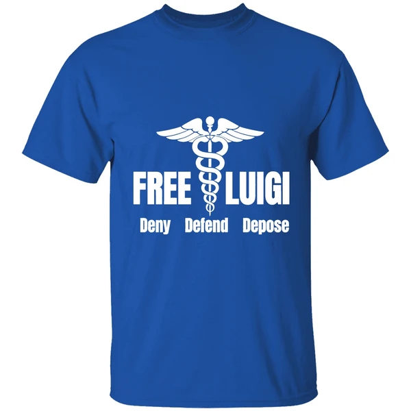 Free Luigi Deny Defend Depose Shirt - Image 8