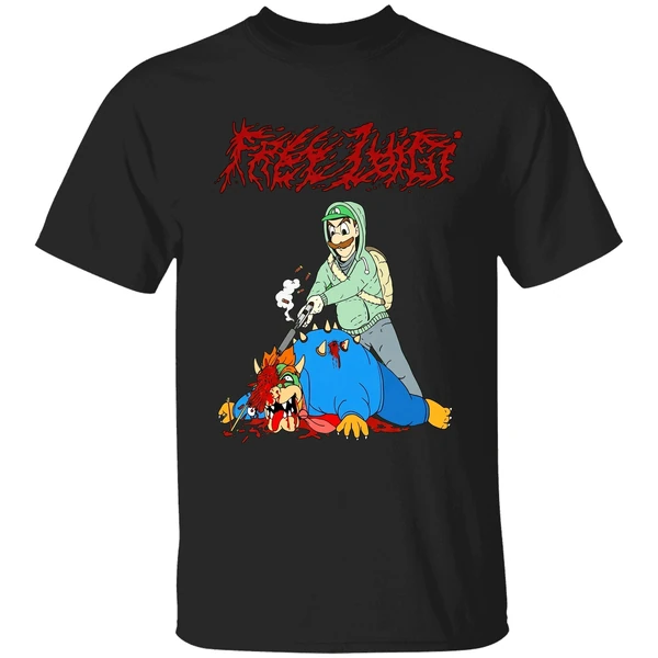 Free Luigi Shoot Bowser Shirt