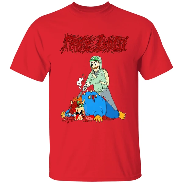 Free Luigi Shoot Bowser Shirt - Image 7