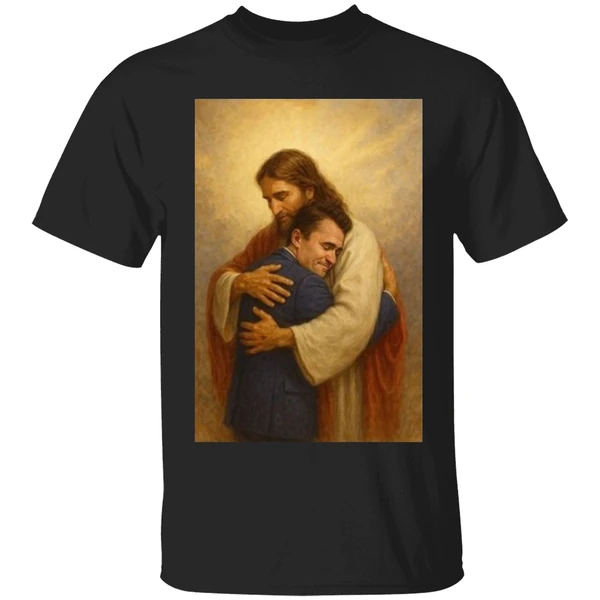 Freedom Charlie Kirk And Jesus Shirt