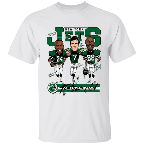Freeman Mcneil Ken Obrien And Al Toon New York Jets Football Vintage Shirt