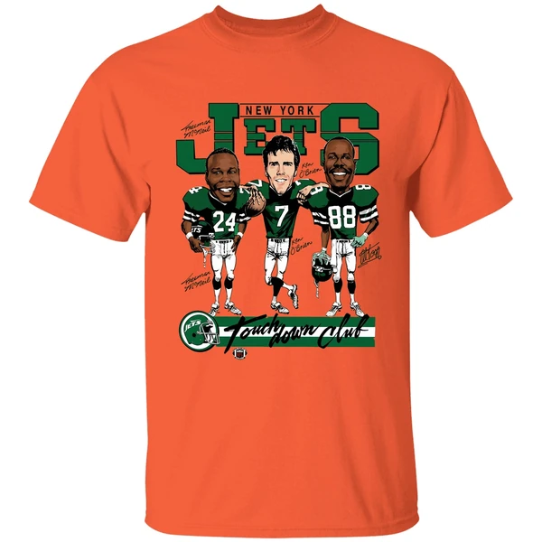 Freeman Mcneil Ken Obrien And Al Toon New York Jets Football Vintage Shirt - Image 3