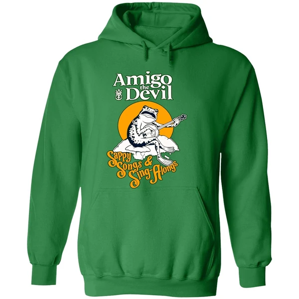 Frog Amigo The Devil Sappy Songs And Sing Alongs Hoodie - Image 2