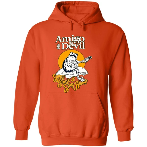 Frog Amigo The Devil Sappy Songs And Sing Alongs Hoodie - Image 6