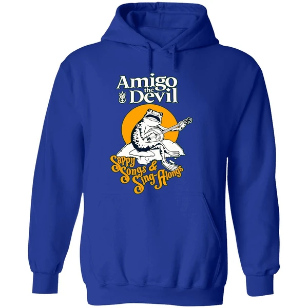 Frog Amigo The Devil Sappy Songs And Sing Alongs Hoodie - Image 7