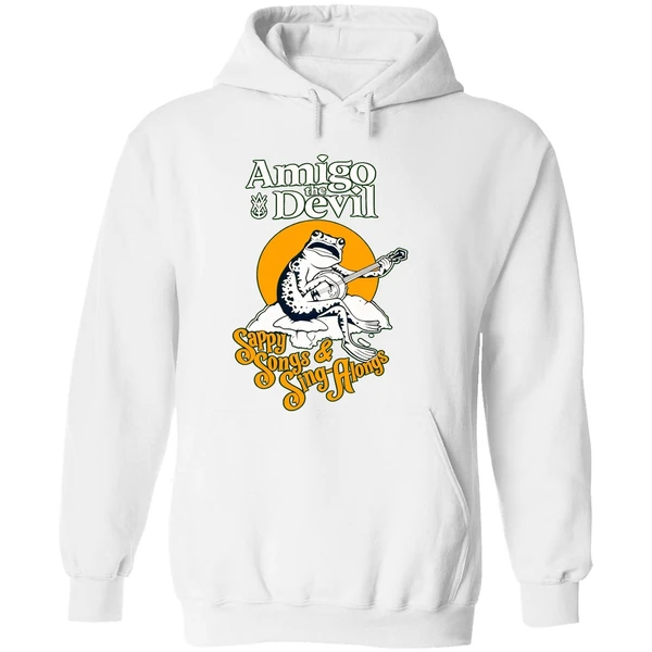 Frog Amigo The Devil Sappy Songs And Sing Alongs Hoodie - Image 8