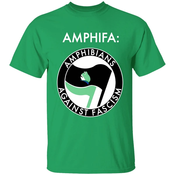 Frog Amphifa Amphibians Against Fascism Shirt - Image 2