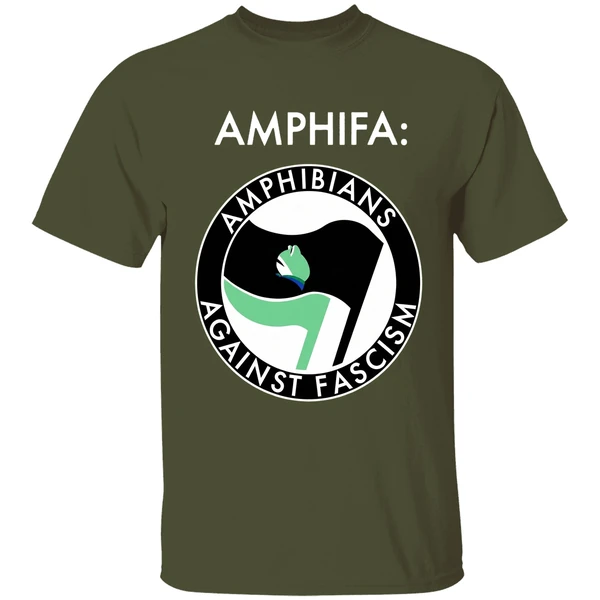 Frog Amphifa Amphibians Against Fascism Shirt - Image 4