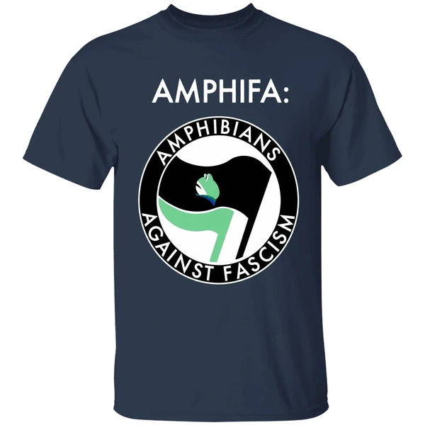 Frog Amphifa Amphibians Against Fascism Shirt - Image 5