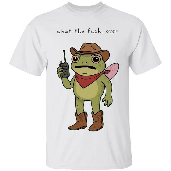 Frog Cowboy What The Fuck Over Shirt