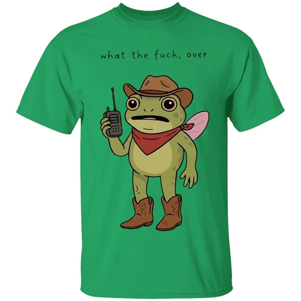 Frog Cowboy What The Fuck Over Shirt - Image 8