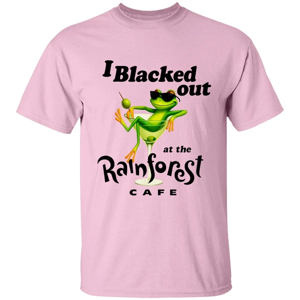 Frog I Blacked Out At The Rainforest Cafe Shirt - Image 2