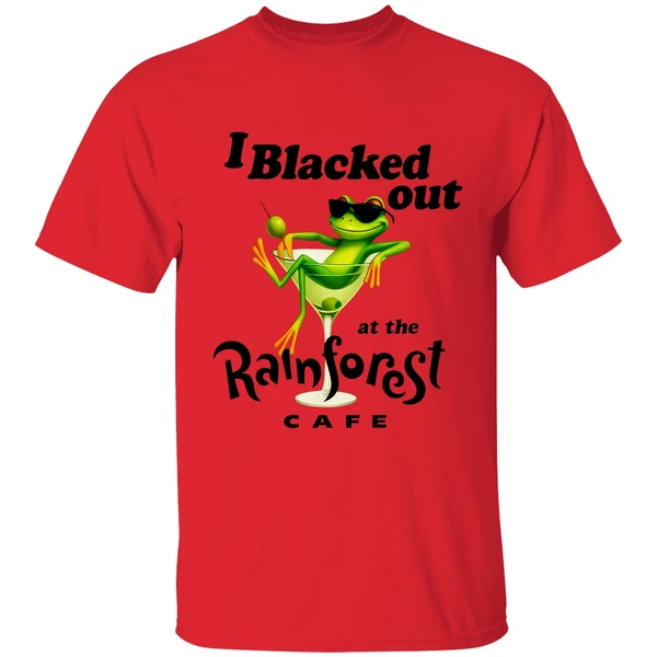 Frog I Blacked Out At The Rainforest Cafe Shirt - Image 6