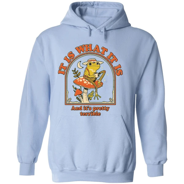 Frog It Is What It Is And Its Pretty Terrible Hoodie - Image 4