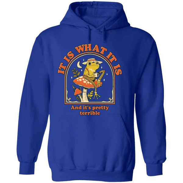 Frog It Is What It Is And Its Pretty Terrible Hoodie - Image 7