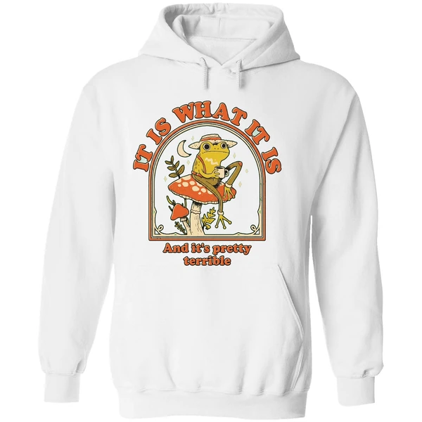 Frog It Is What It Is And Its Pretty Terrible Hoodie - Image 8