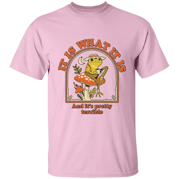 Frog It Is What It Is And Its Pretty Terrible Shirt - Image 2
