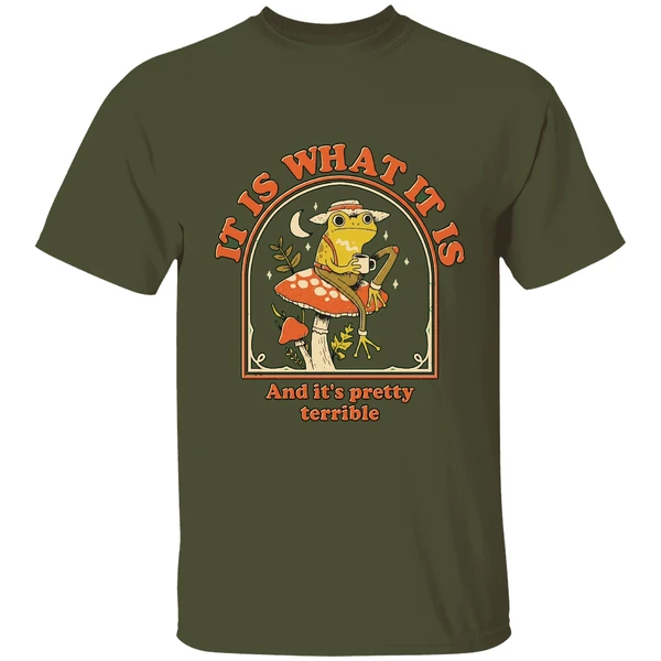Frog It Is What It Is And Its Pretty Terrible Shirt - Image 9