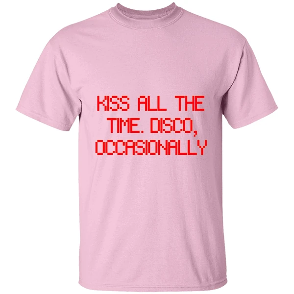 frontback harry styles kiss all the time disco occasionally shirt lightpink