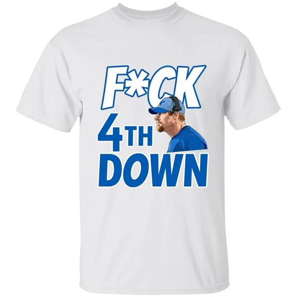 Fuck 4th Down Dan Campbell Detroit Lions Shirt