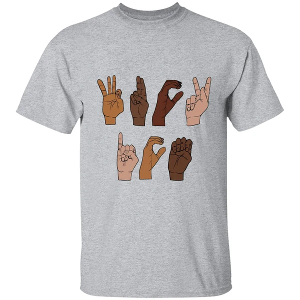 Fuck Ice Hand Sign Language Sarcastic Shirt - Image 6