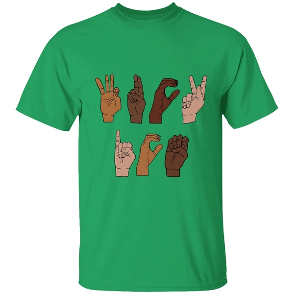 Fuck Ice Hand Sign Language Sarcastic Shirt - Image 8