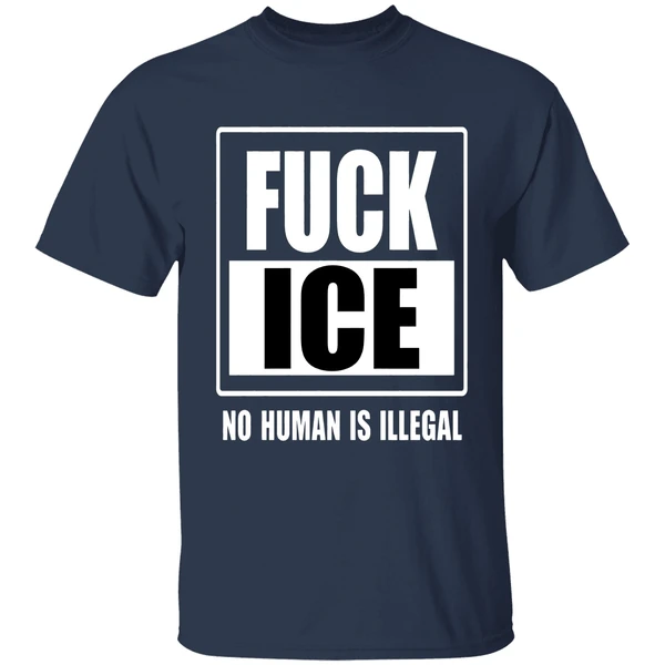 Fuck Ice No Human Is Illegal Shirt - Image 5