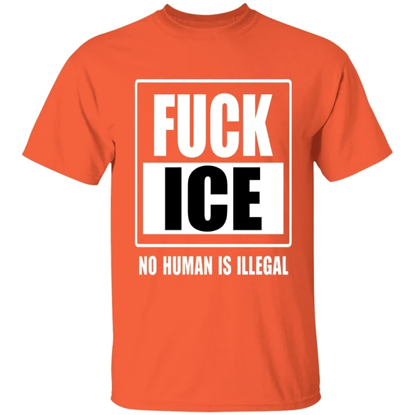 Fuck Ice No Human Is Illegal Shirt - Image 6