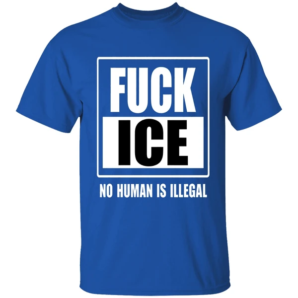 Fuck Ice No Human Is Illegal Shirt - Image 8