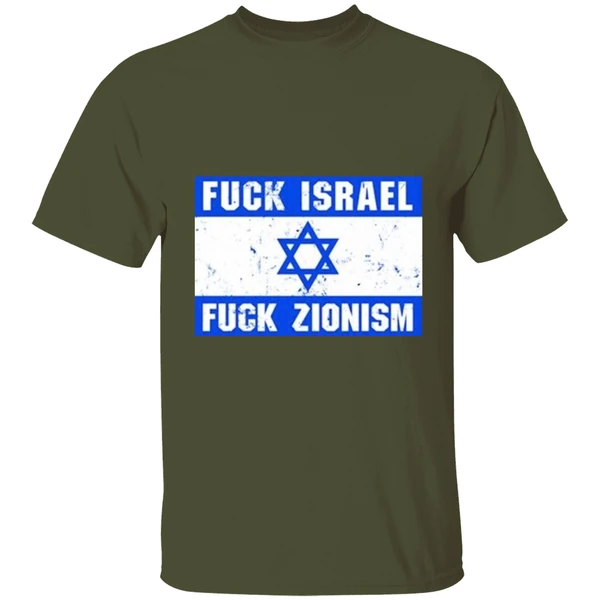Fuck Israel Fuck Zionism 2024 Vintage Shirt - Image 9