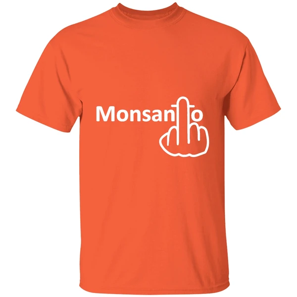 fuck monsanto shirt orange