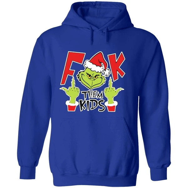 Fuck Them Kids Grinch Hoodie - Image 7