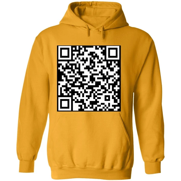 Fuck Trump Secret Qr Code Hoodie