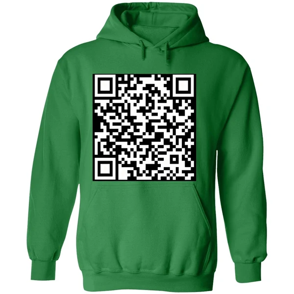 Fuck Trump Secret Qr Code Hoodie - Image 2