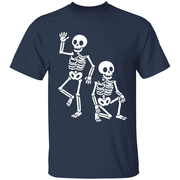 fuck trump skeleton halloween shirt navy