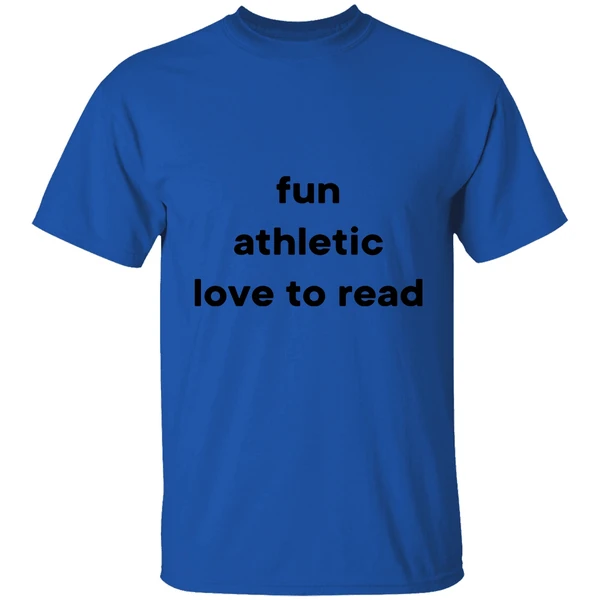 Fun Athletic Love To Read Shirt - Image 7