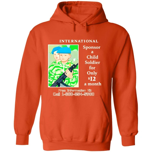 G59 Sponsor A Child Soldier Hoodie - Image 6