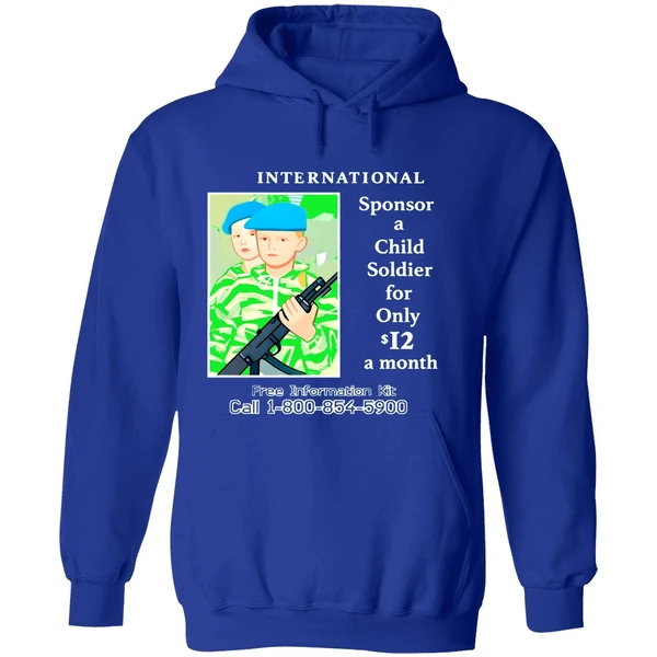 G59 Sponsor A Child Soldier Hoodie - Image 7