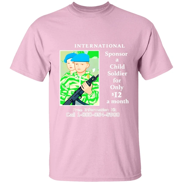 G59 Sponsor A Child Soldier Shirt - Image 2