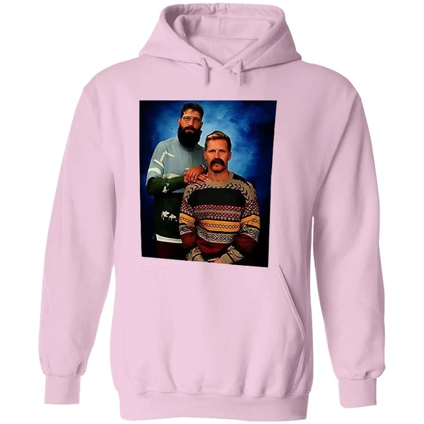Gabriel Landeskog And Brent Burns Step Brother Hoodie - Image 5