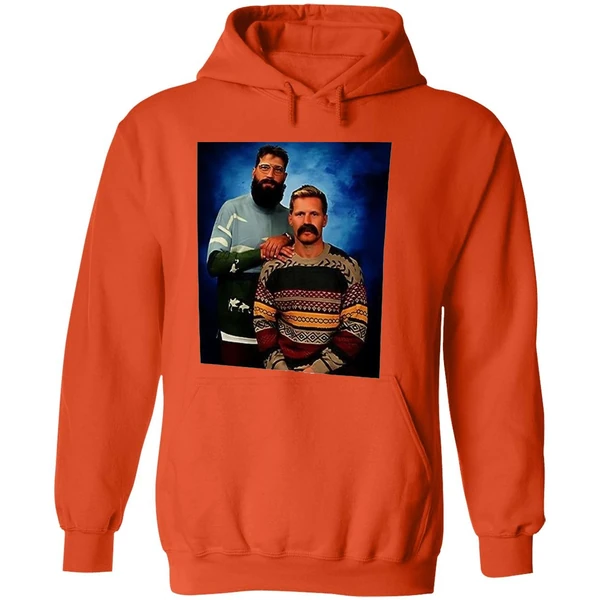 Gabriel Landeskog And Brent Burns Step Brother Hoodie - Image 6