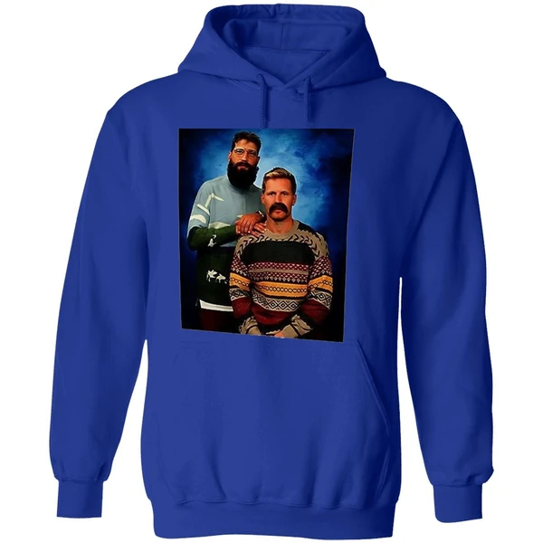 Gabriel Landeskog And Brent Burns Step Brother Hoodie - Image 7