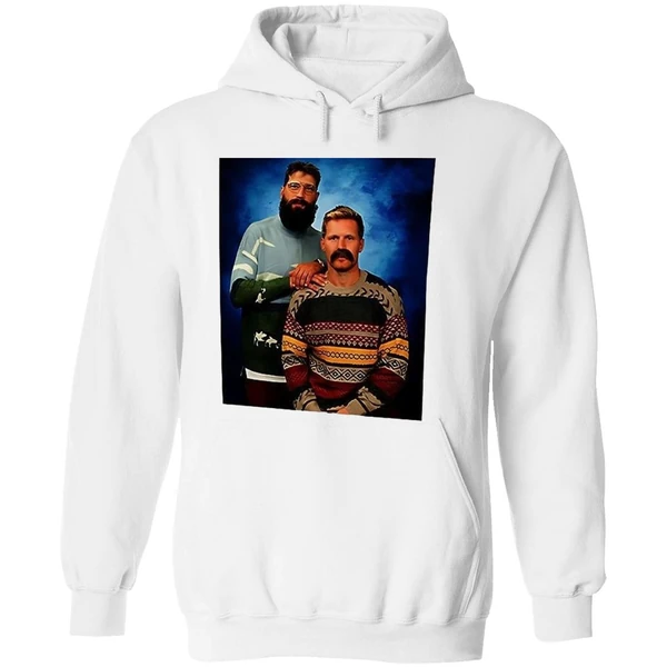 Gabriel Landeskog And Brent Burns Step Brother Hoodie - Image 8