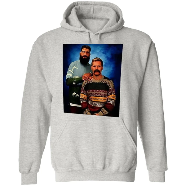 Gabriel Landeskog And Brent Burns Step Brother Hoodie - Image 9