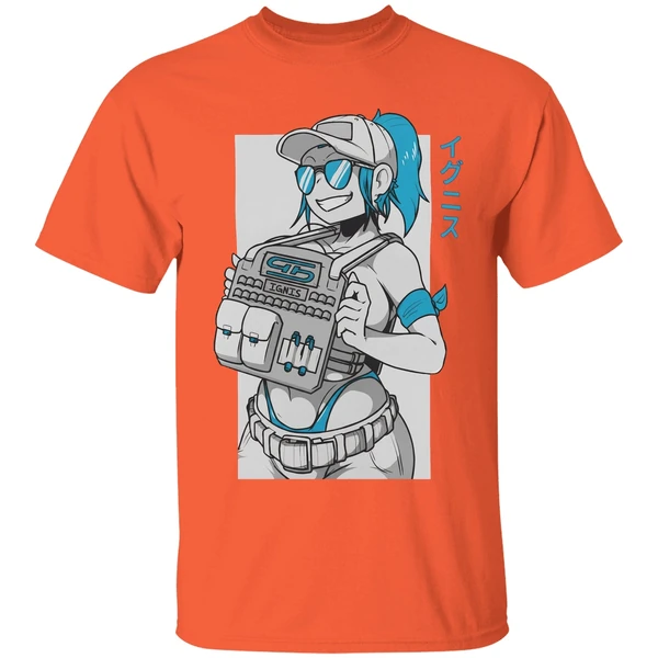 gamer supps hot rubixraptor shirt orange