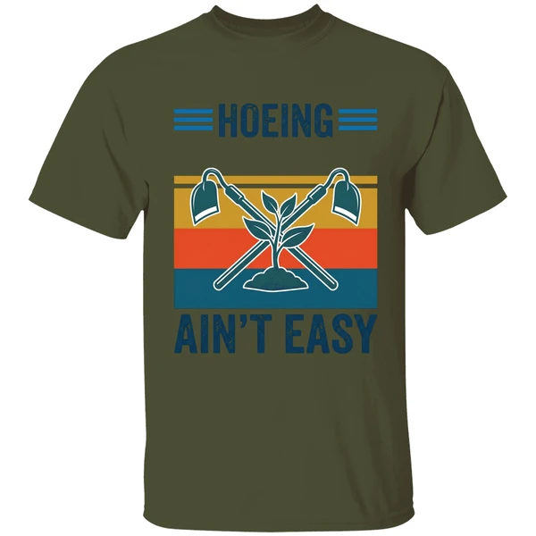 Garden Hoeing Aint Easy Vintage Shirt - Image 9