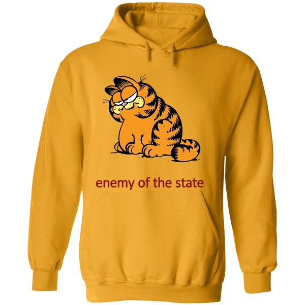 Garfield Enemy Of The State Hoodie