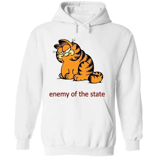 Garfield Enemy Of The State Hoodie - Image 8