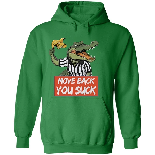 Gator Yellow Flag Move Back You Suck Hoodie - Image 2